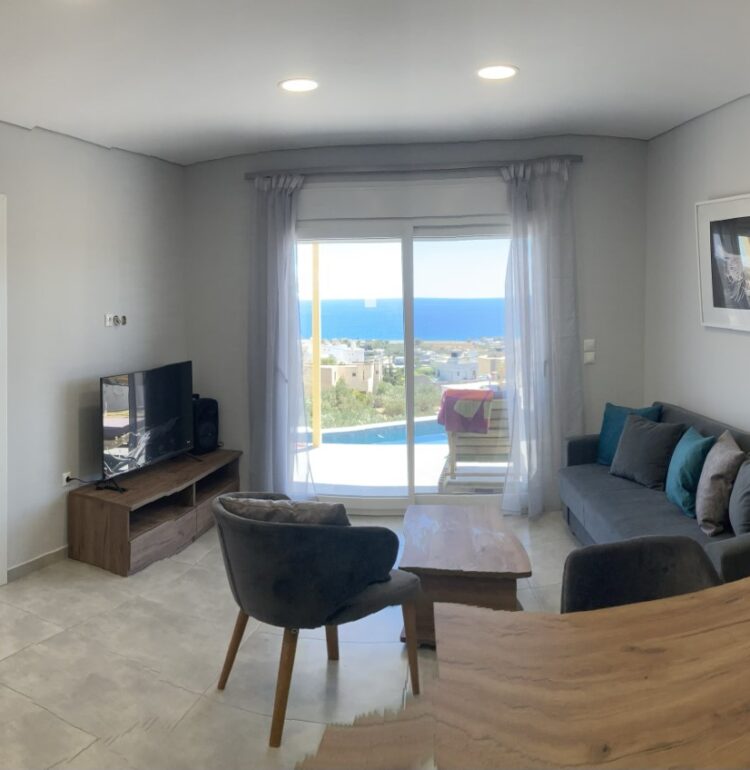 Two bedroom Sea View villa with terrace 4