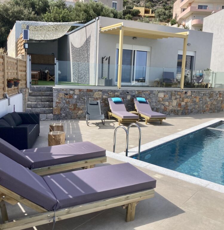 Two bedroom Sea View villa with terrace 14